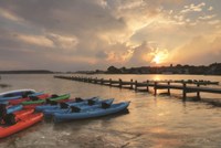 Bayside Dock Fine Art Print