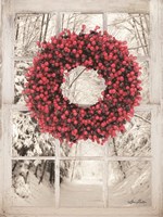 Beaded Wreath View II Fine Art Print