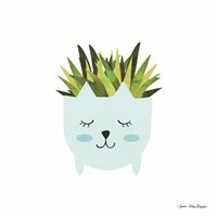 Cat Plant Fine Art Print