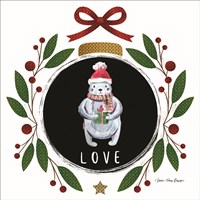 Love Christmas Ornament Fine Art Print