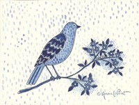 Blue Bird Fine Art Print