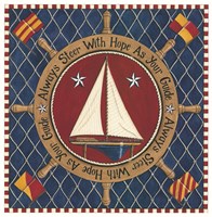 Always Steer with Hope as Your Guide Fine Art Print