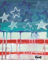 Flag Waving Fine Art Print