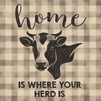 Home is Where Your Herd Is Fine Art Print