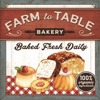 Farm to Table Bakery Fine Art Print