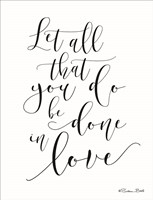 Done in Love Fine Art Print