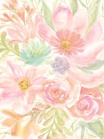 Mixed Floral Blooms II Fine Art Print