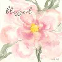 Floral Blessed Fine Art Print