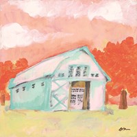Cherry Tree Barn Fine Art Print