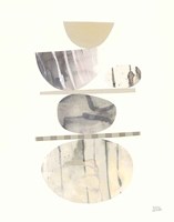 Balance I Neutral Framed Print