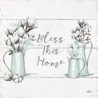 Blessed I v2 Square Fine Art Print