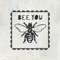 Bee Stamp Bee You Fine Art Print