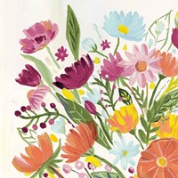 Vintage Floral I v2 Fine Art Print