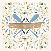 Otomi Lake III Rowboat Fine Art Print