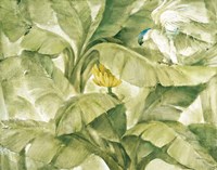 Tropical Canopy II Green Fine Art Print