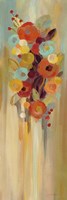 Tall Autumn Flowers II Framed Print