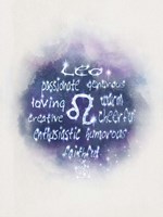 Starlight Astology Leo Fine Art Print