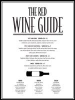 Red Wine Guide Fine Art Print