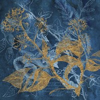 Teal Garden Autumn Fine Art Print