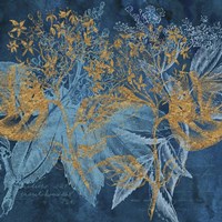 Teal Garden Summer Fine Art Print