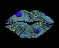 Peacock Kiss Fine Art Print