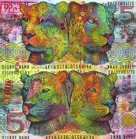 Big Cat Reflect 5 Fine Art Print