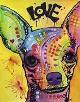 Chihuahua Drip Love Fine Art Print