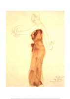 Cambodian Dancer by Auguste Rodin - 20" x 28"