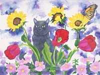 Russian Blue Fine Art Print