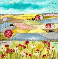 Sunny Skies In The Highlands Fine Art Print