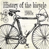 History Of The Bicycle E Fine Art Print