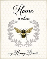 Honey Bee A Fine Art Print
