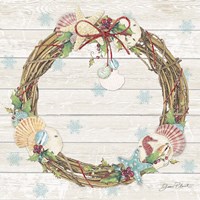 Coastal Christmas C Fine Art Print