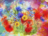 Garden Of Flowers M7 Fine Art Print