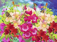 Garden Of Flowers M8 Fine Art Print