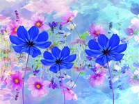 Garden Of Flowers M9 Fine Art Print