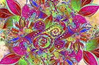 Paisley Design Fine Art Print