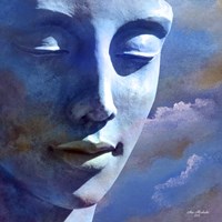 The Statue Face Fine Art Print