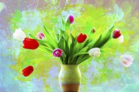 Tulips Vase Fine Art Print
