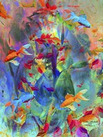 Sea Of Colors 4 Fine Art Print
