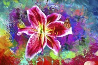 Butterflies Love Flowers Fine Art Print