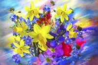 Flowers Design H90 Fine Art Print