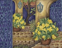 California Pots Yellow Fine Art Print
