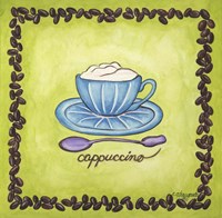 Coffees Cappuccino Fine Art Print