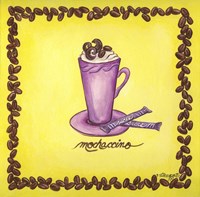 Coffees Mochaccino Framed Print