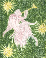 Angels Pink Fine Art Print