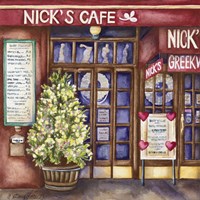 Cafes Nicks Fine Art Print