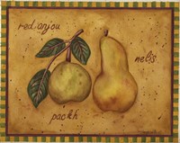 Pears Red Anjou Nelis Packh Fine Art Print