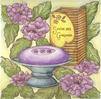 Savons Des Gardenia Fine Art Print