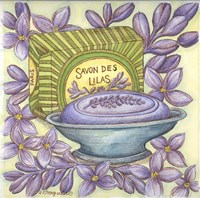 Savons Des Lilas Fine Art Print